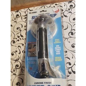Ideaworks Chrome Finish Suction Grab Bar